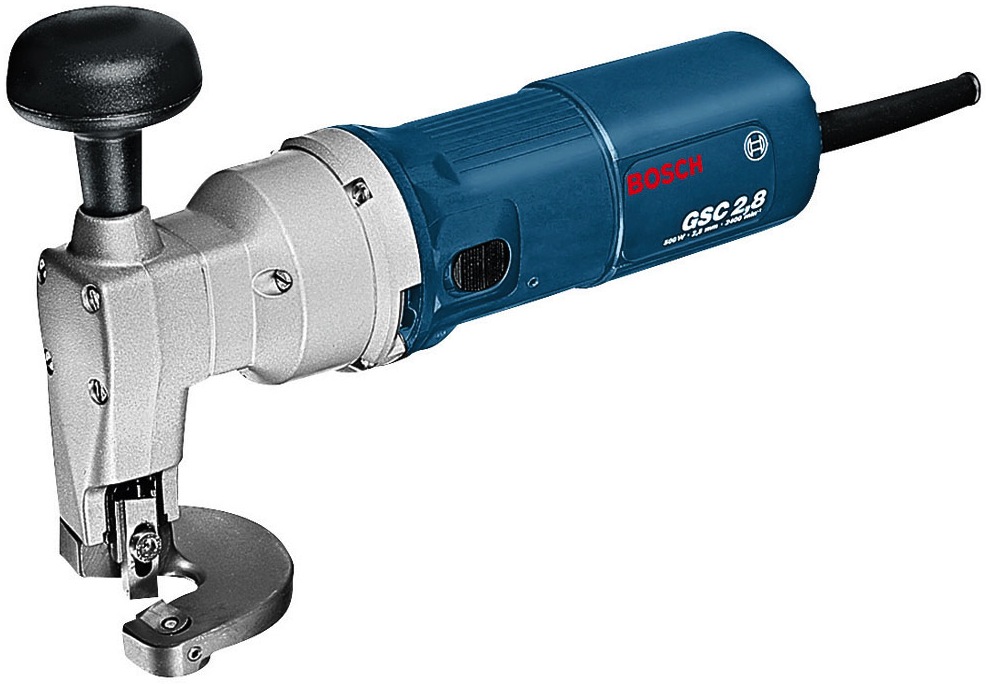 Bosch Metal Shear 2.8mm, 500W, 1500spm, GSC2.8 - Click Image to Close